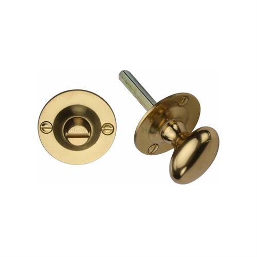 Heritage Brass BT15-PB Oval turn with release Polished Brass finish