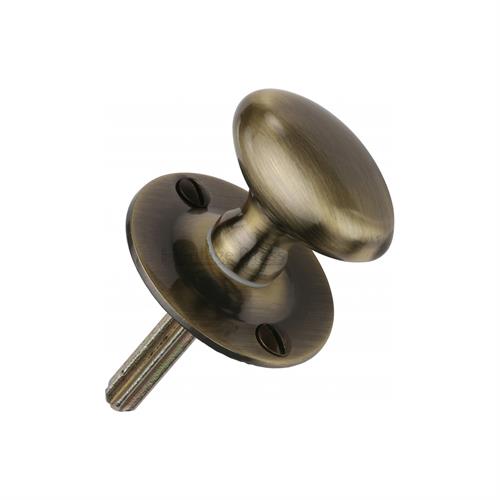 Heritage Brass BT5-AT Oval Thumbturn w/o Bolt Antique finish