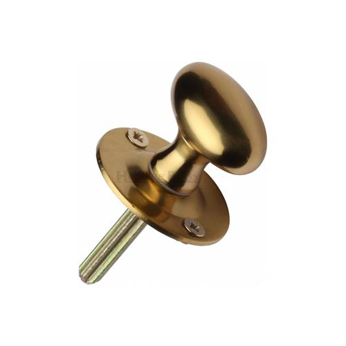 Heritage Brass BT5-PB Oval Thumbturn w/o Bolt Polished Brass finish