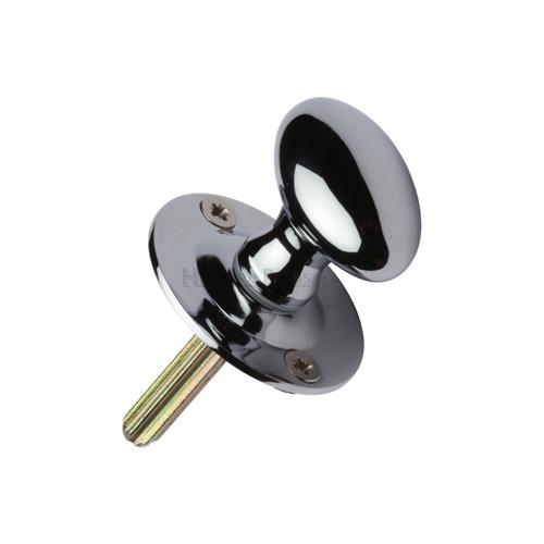 Heritage Brass BT5-PC Oval Thumbturn w/o Bolt Polished Chrome finish