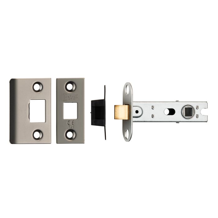 Eurospec BTL30MBRZ 76mm Ce B/T Tubular Mortice Latch Square NP 76mm Matt Bronze