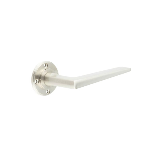 Frelan Burlington Mayfair Door Handle on Rose - Roses Sold Separately BUR10SN