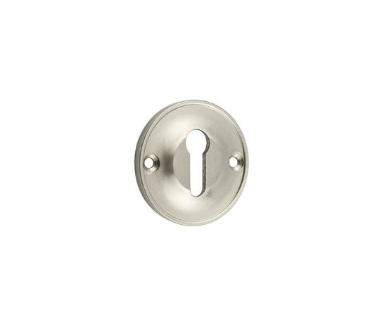Frelan Burlington Berkely & Bloomsbury Standard Escutcheon 40mm BUR121SN Satin Nickel