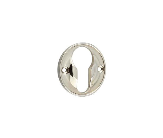 Frelan Burlington Berkely & Bloomsbury Euro Profile Escutcheon 40mm BUR122PN Polished Nickel