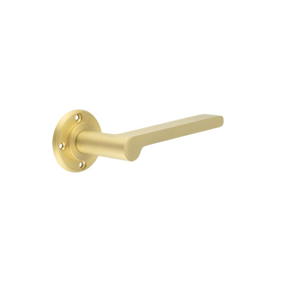 Frelan Burlington Fitzrovia Lever on Rose Door Handle - Roses Sold Separately BUR15SB