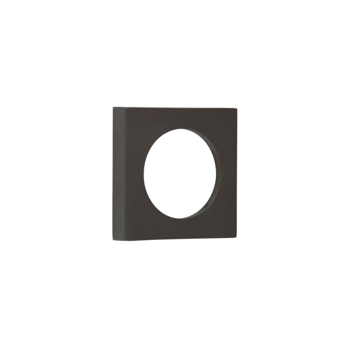 Frelan Burlington Square Plain Outer Roses for Escutcheons 52 X 52mm BUR171DB Dark Bronze