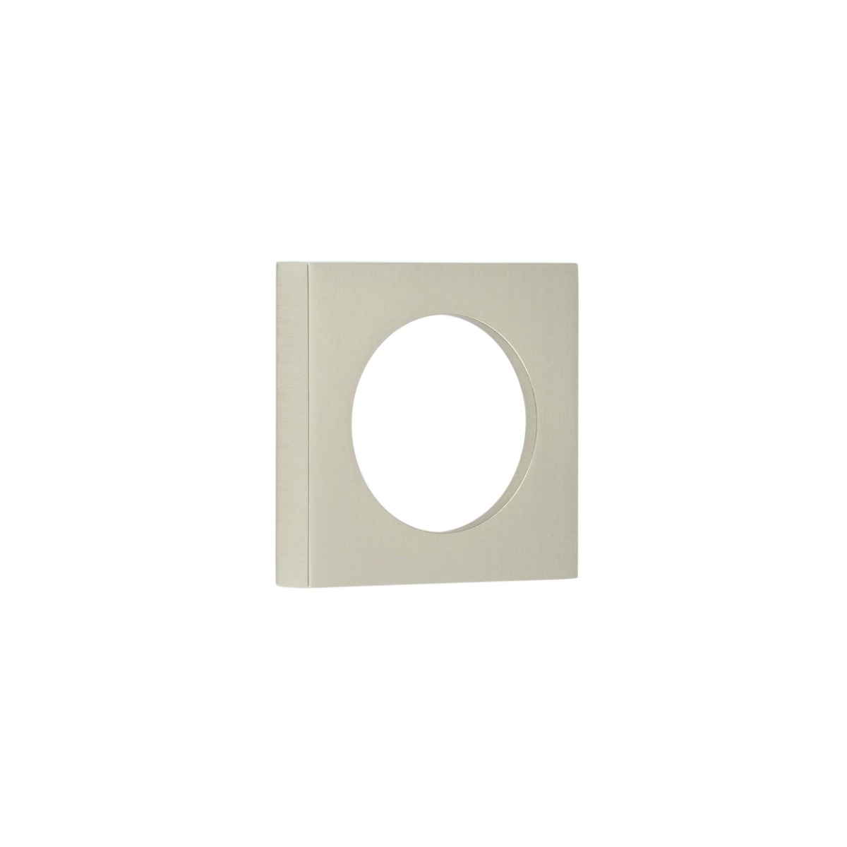 Frelan Burlington Square Plain Outer Roses for Escutcheons 52 X 52mm BUR171SN Satin Nickel