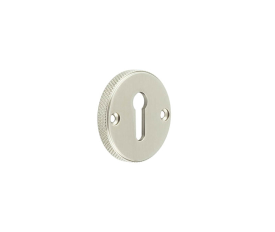 Frelan Burlington Westbourne Knurled Standard Escutcheon BUR182SN Satin Nickel