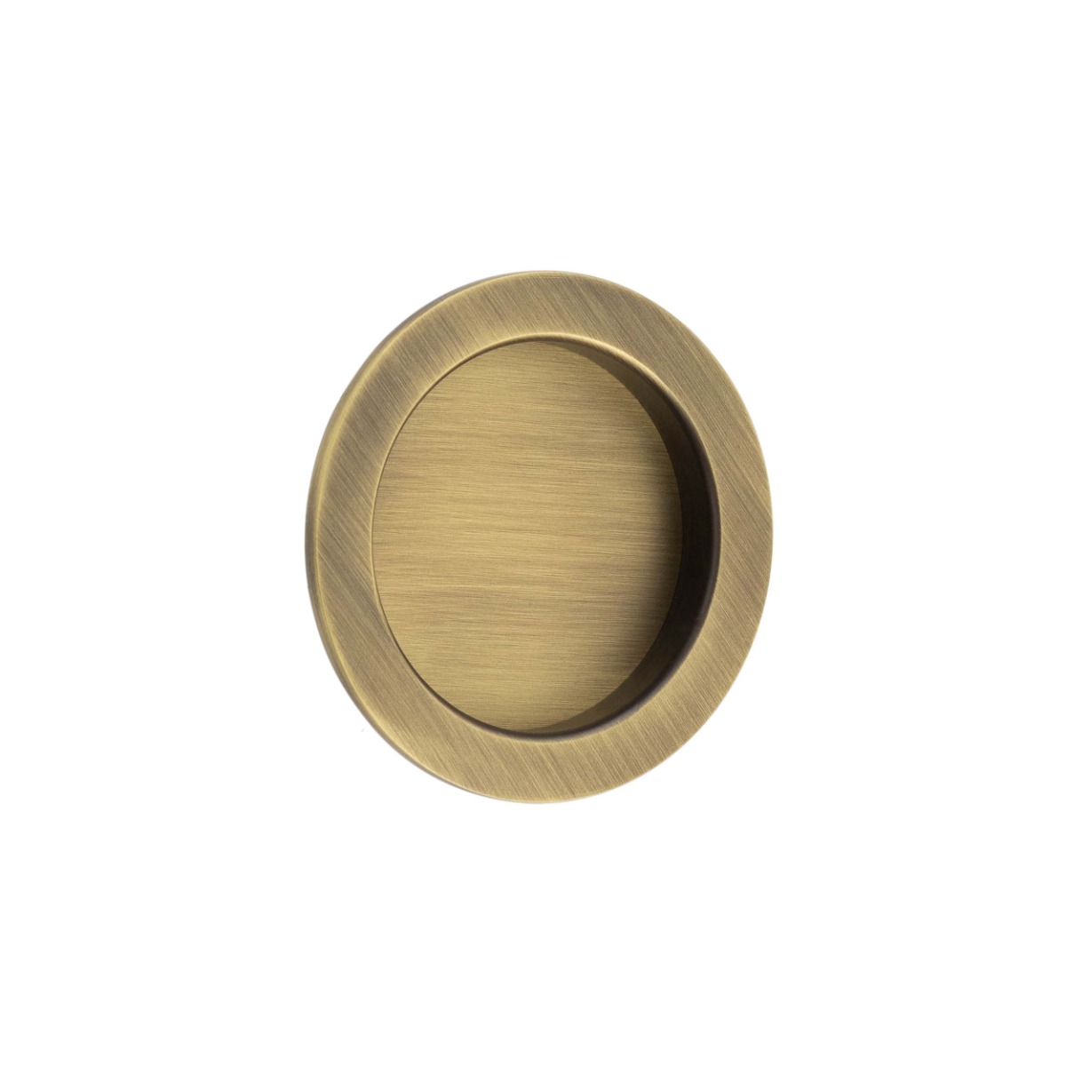 Frelan Burlington Frelan Burlington Circular Flush Pull BUR215AB Antique Brass