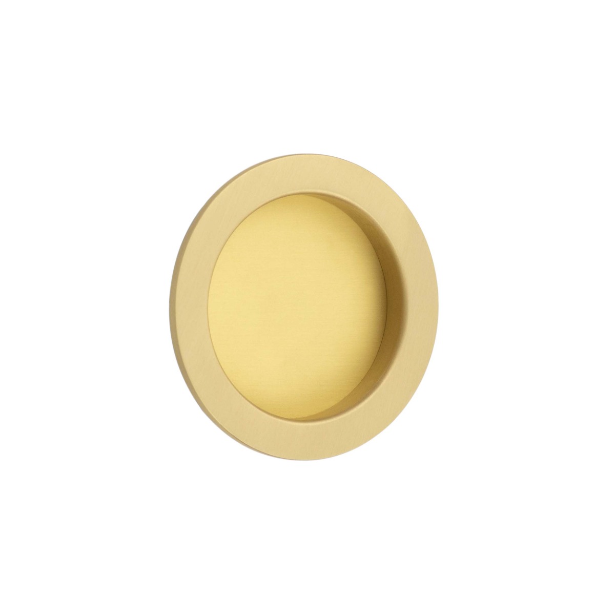 Frelan Burlington Frelan Burlington Circular Flush Pull BUR215SB Satin Brass