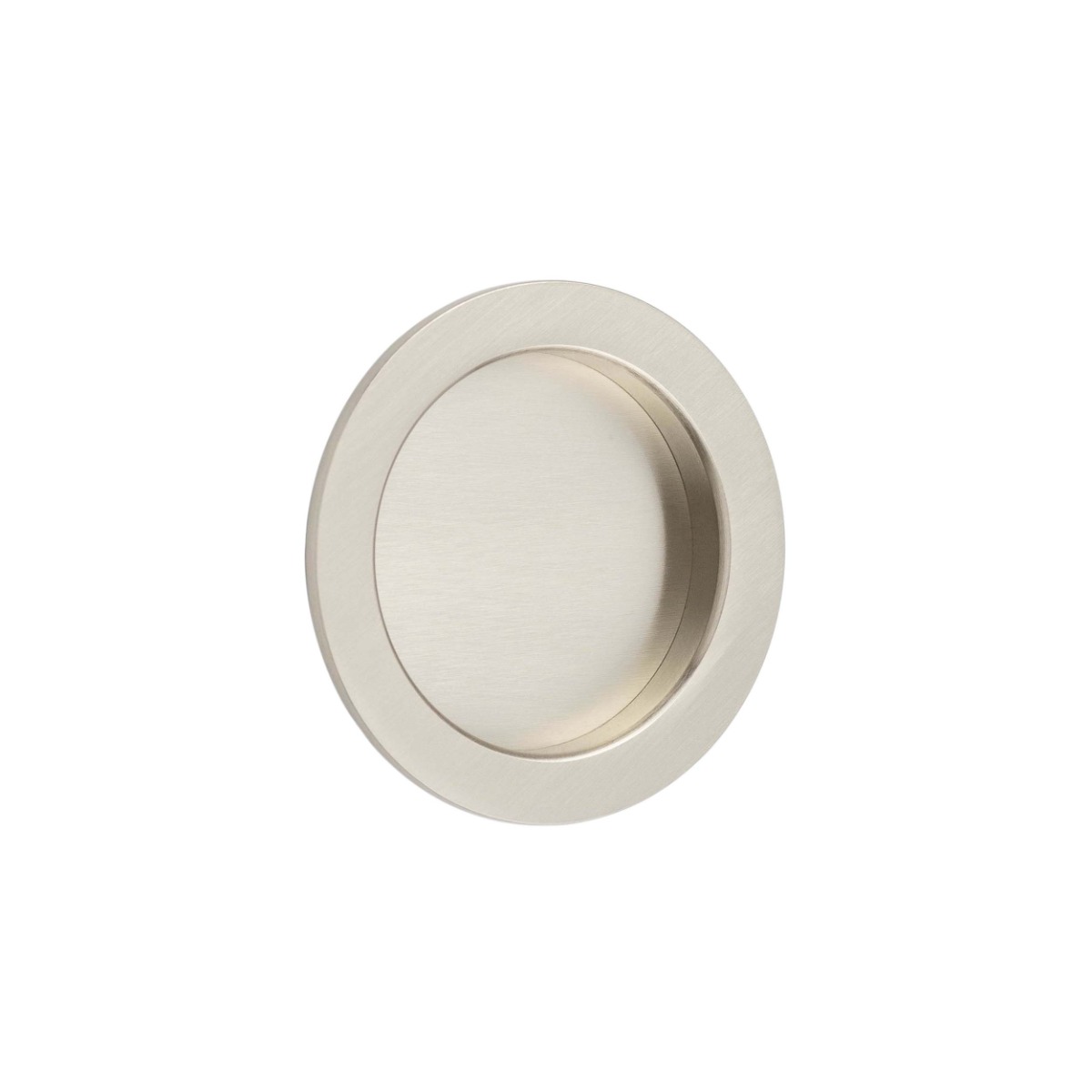 Frelan Burlington Frelan Burlington Circular Flush Pull BUR215SN Satin Nickel