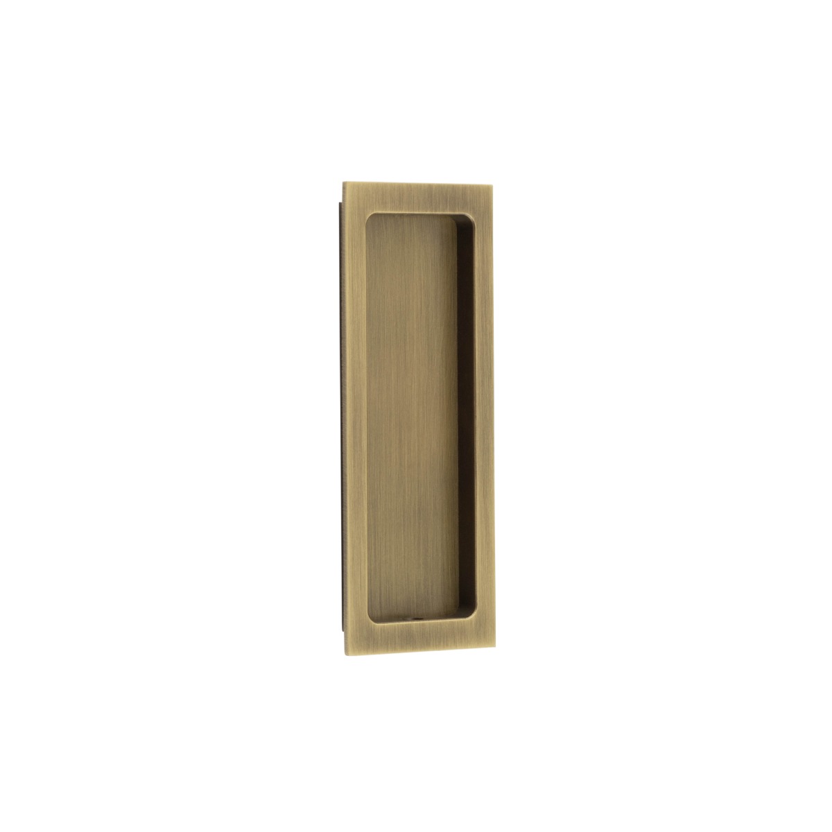 Frelan Burlington Frelan Burlington Rectangular Flush Pull BUR225AB Antique Brass