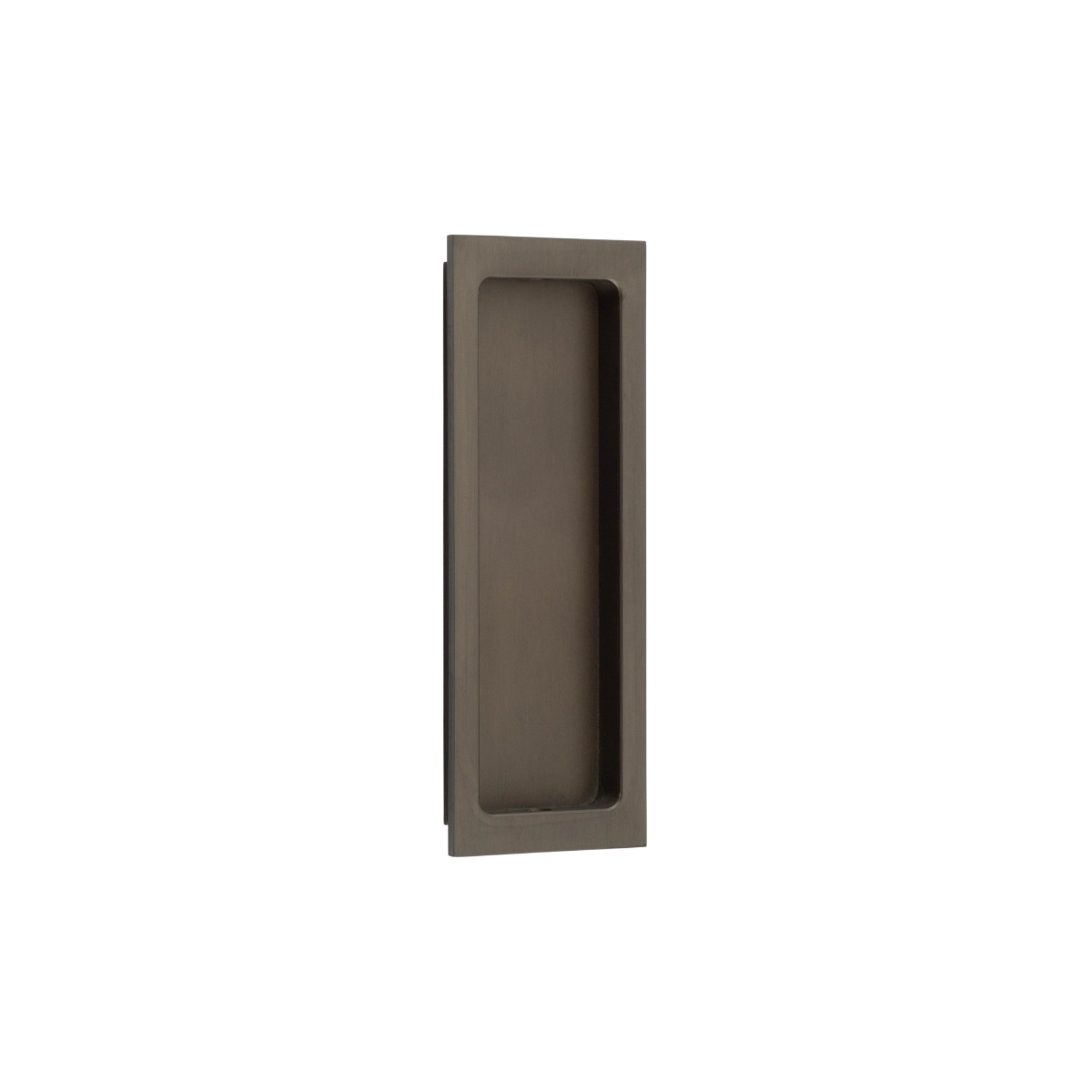 Frelan Burlington Frelan Burlington Rectangular Flush Pull BUR225DB Dark Bronze