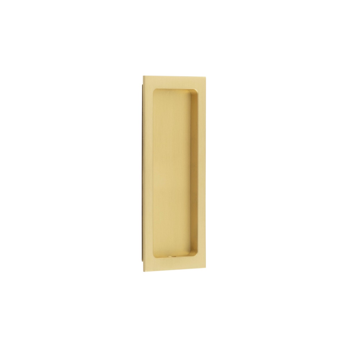 Frelan Burlington Frelan Burlington Rectangular Flush Pull BUR225SB Satin Brass