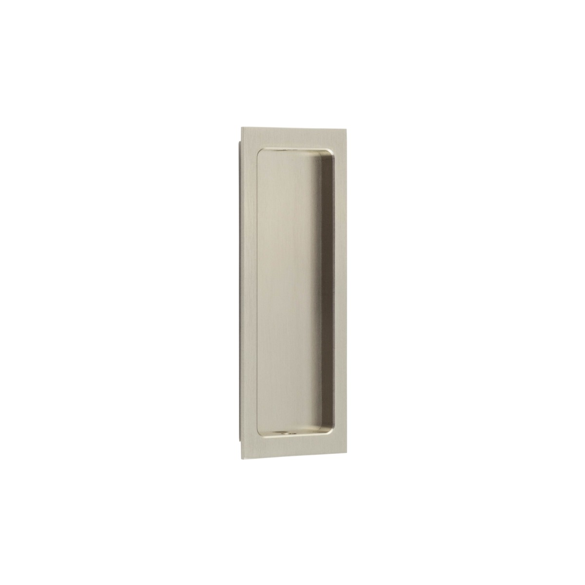 Frelan Burlington Frelan Burlington Rectangular Flush Pull BUR225SN Satin Nickel