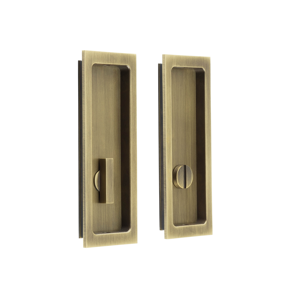 Frelan Burlington Frelan Burlington Rectangular Turn & Release BUR226AB Antique Brass