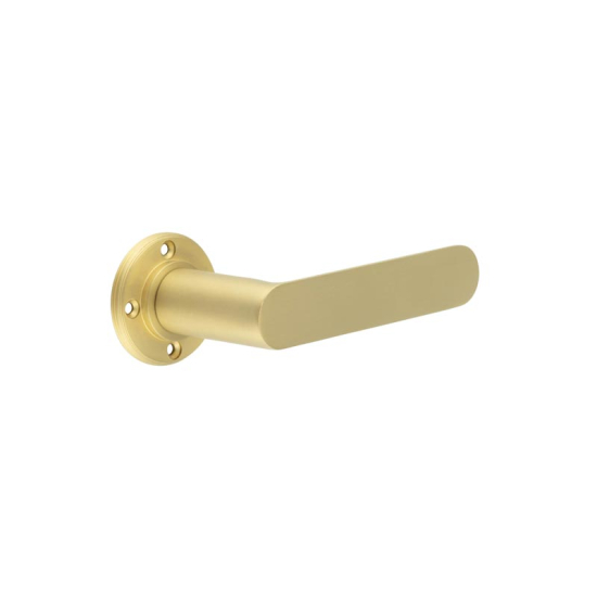 Frelan Burlington Kensington Lever on Rose Door Handle - Roses Sold Separately BUR25SB