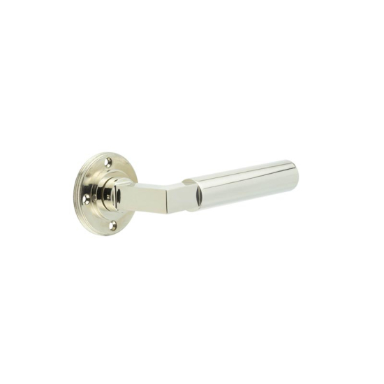 Frelan Burlington Westminister Door Handle on Rose - Roses Sold Separately BUR30PN