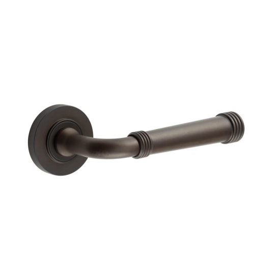 Frelan Burlington Highgate Door Handle on Plain outer Rose Dark Bronze BUR35KIT79 Consist of BUR35DB and BUR50DB