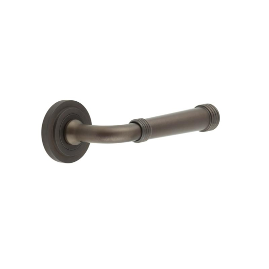 Frelan Burlington Highgate Door Handle on Stepped outer Rose Dark Bronze BUR35KIT81 Consist of BUR35DB and BUR52DB