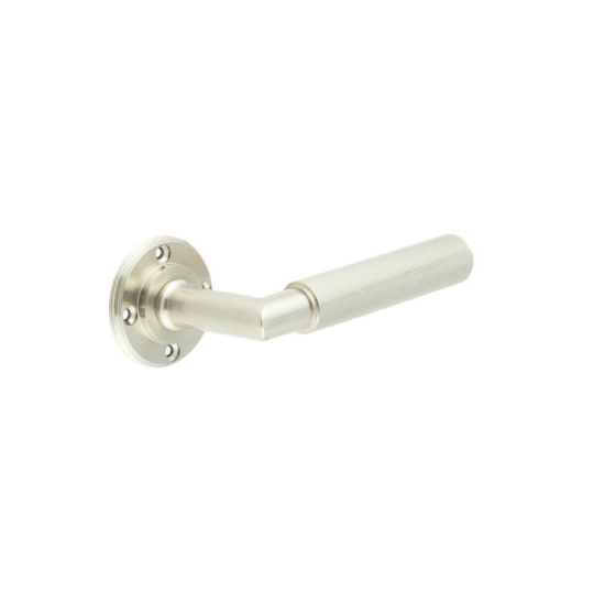 Frelan Burlington Piccadilly Door Handle on Rose - Roses Sold Separately BUR40SN