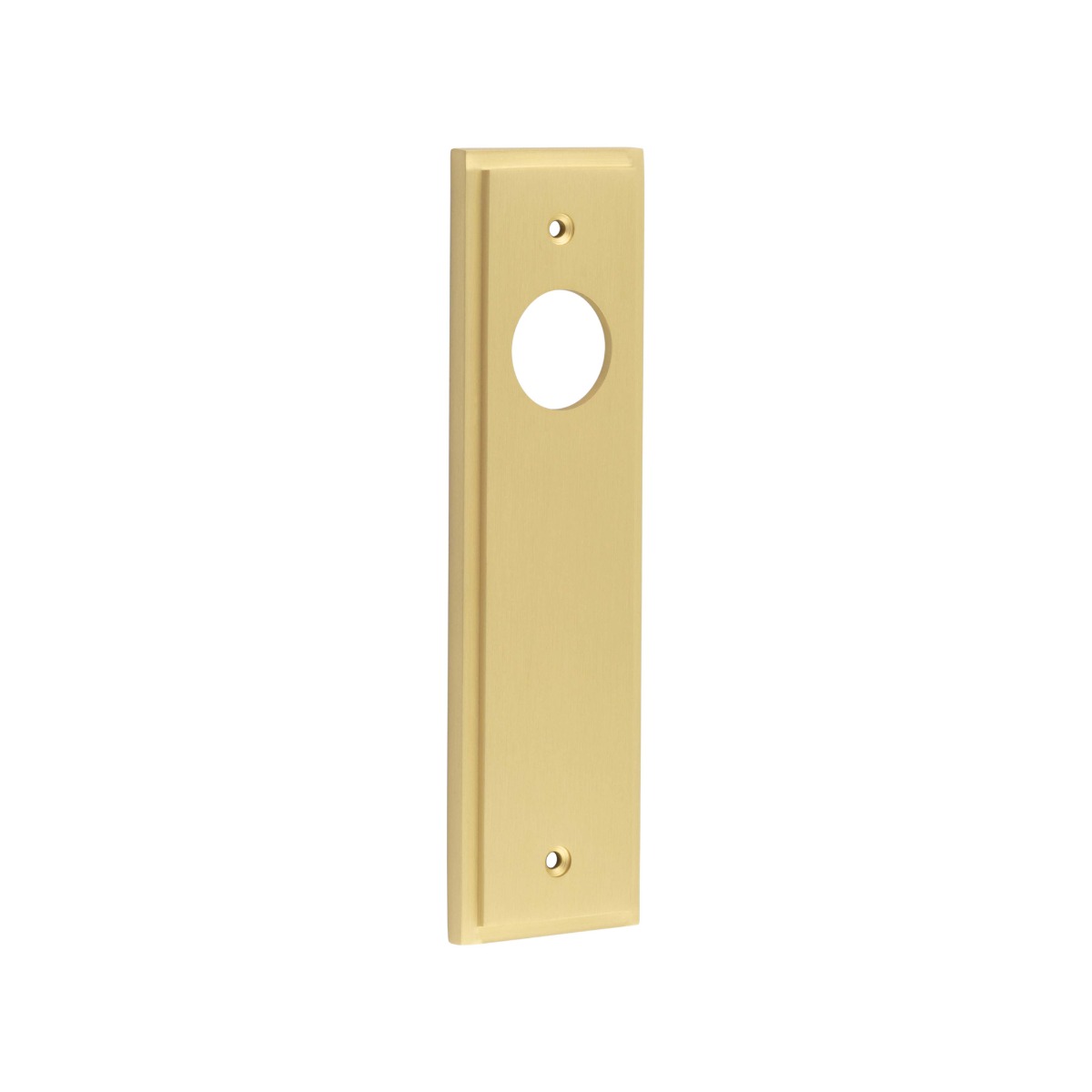 Frelan Burlington Latch Plate Choices 200mm BUR450SB Satin Brass