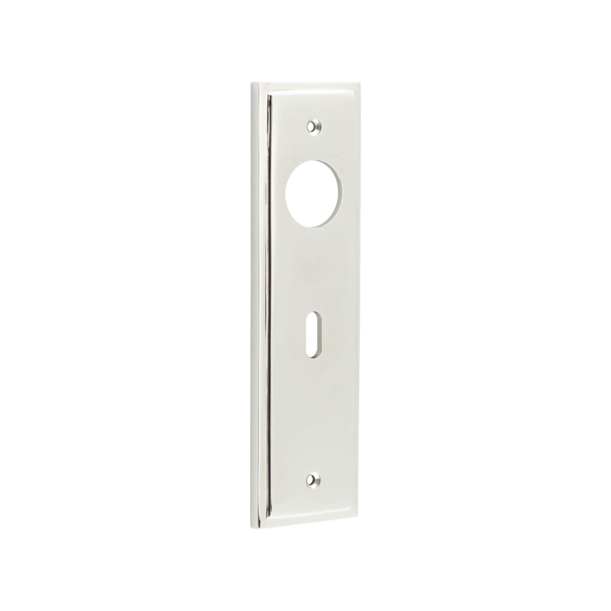 Frelan Burlington Standard Lock Plate Choices 200mm BUR451PN Polished Nickel