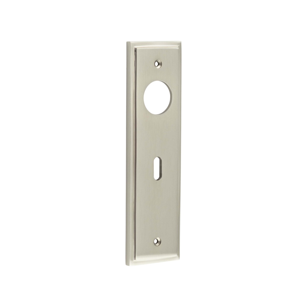 Frelan Burlington Standard Lock Plate Choices 200mm BUR451SN Satin Nickel