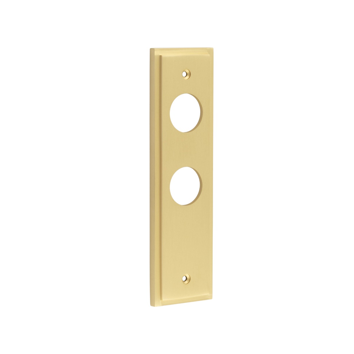 Frelan Burlington Din Bathroom Plate Choices 200mm BUR456SB Satin Brass