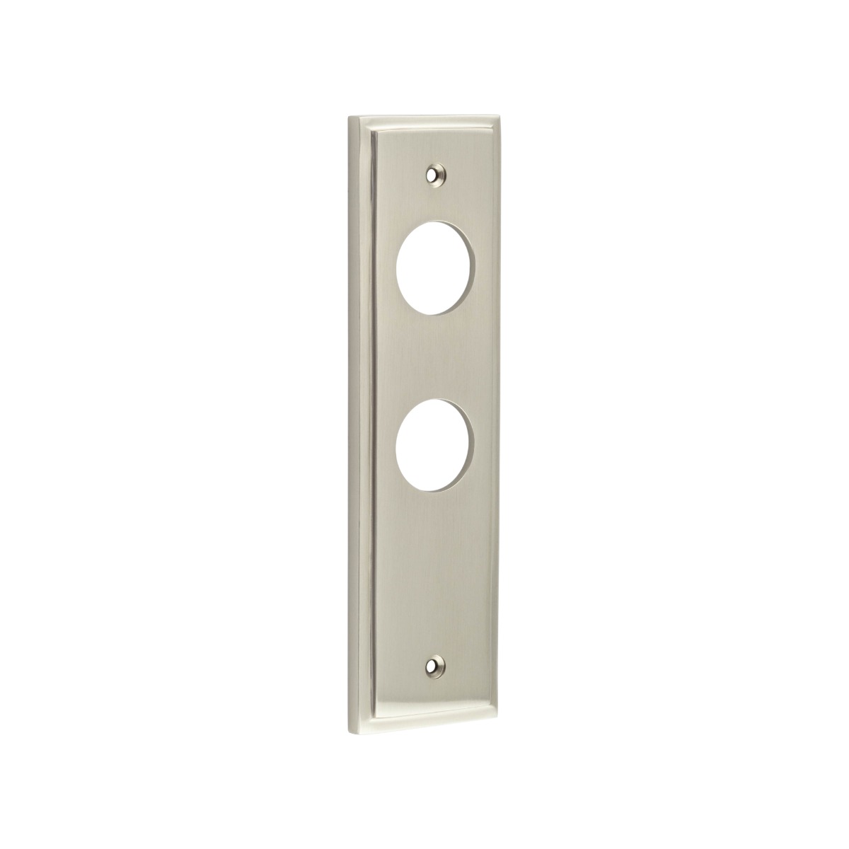 Frelan Burlington Din Bathroom Plate Choices 200mm BUR456SN Satin Nickel