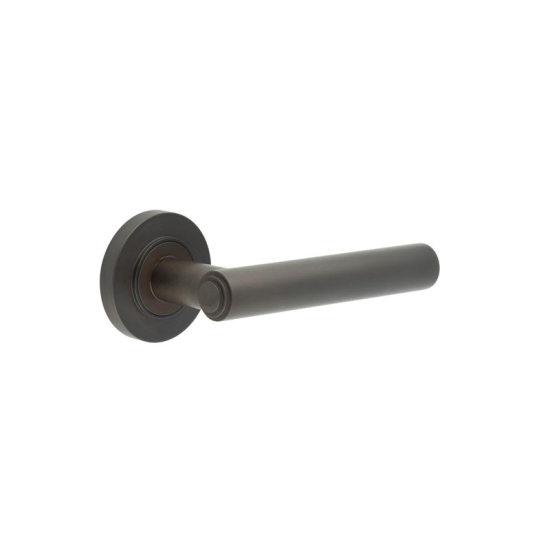 Frelan Burlington Richmond Door Handle on Plain outer Rose Dark Bronze BUR45KIT79 Consist of BUR45DB and BUR50DB
