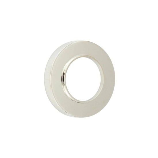 Frelan Burlington Frelan Burlington Plain outer rose BUR50PN Polished Nickel