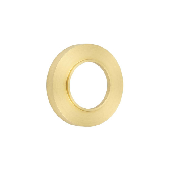 Frelan Burlington Frelan Burlington Plain outer rose BUR50SB Satin Brass