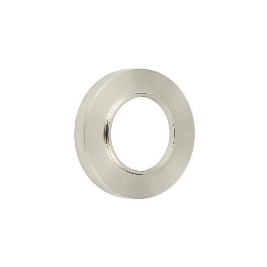 Frelan Burlington Frelan Burlington Plain outer rose BUR50SN Satin Nickel