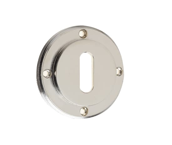 Frelan Inner Escutcheon Standard keyway - Roses Sold Separately BUR60PN Polished Nickel
