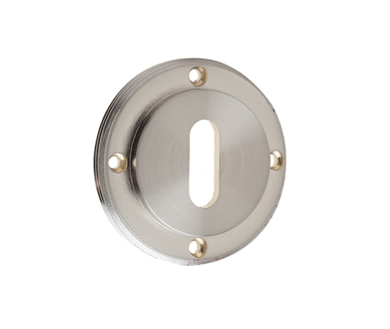 Frelan Inner Escutcheon Standard keyway - Roses Sold Separately BUR60SN Satin Nickel