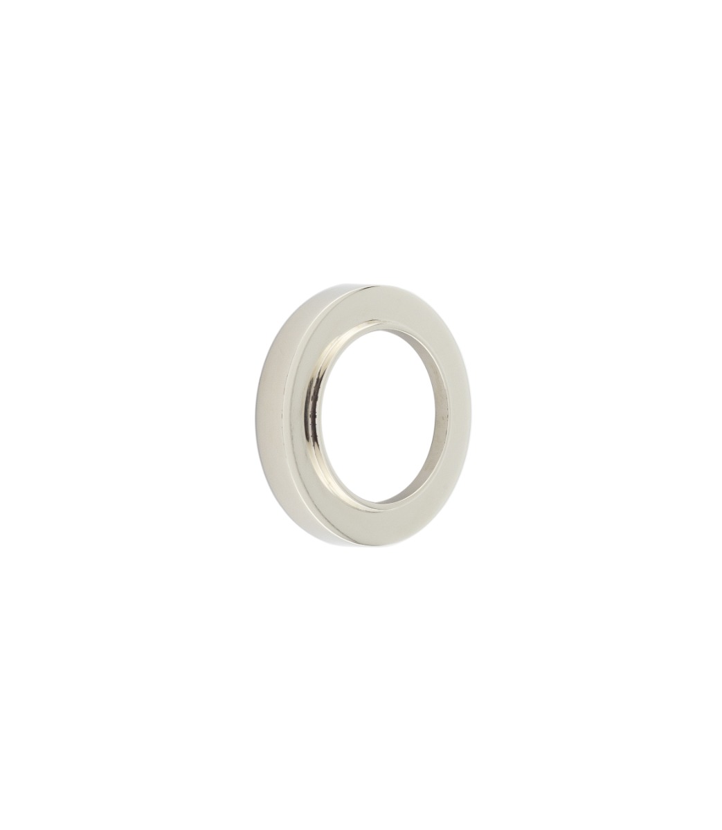 Frelan Plain Outer Rose for Escutcheons BUR71PN Polished Nickel