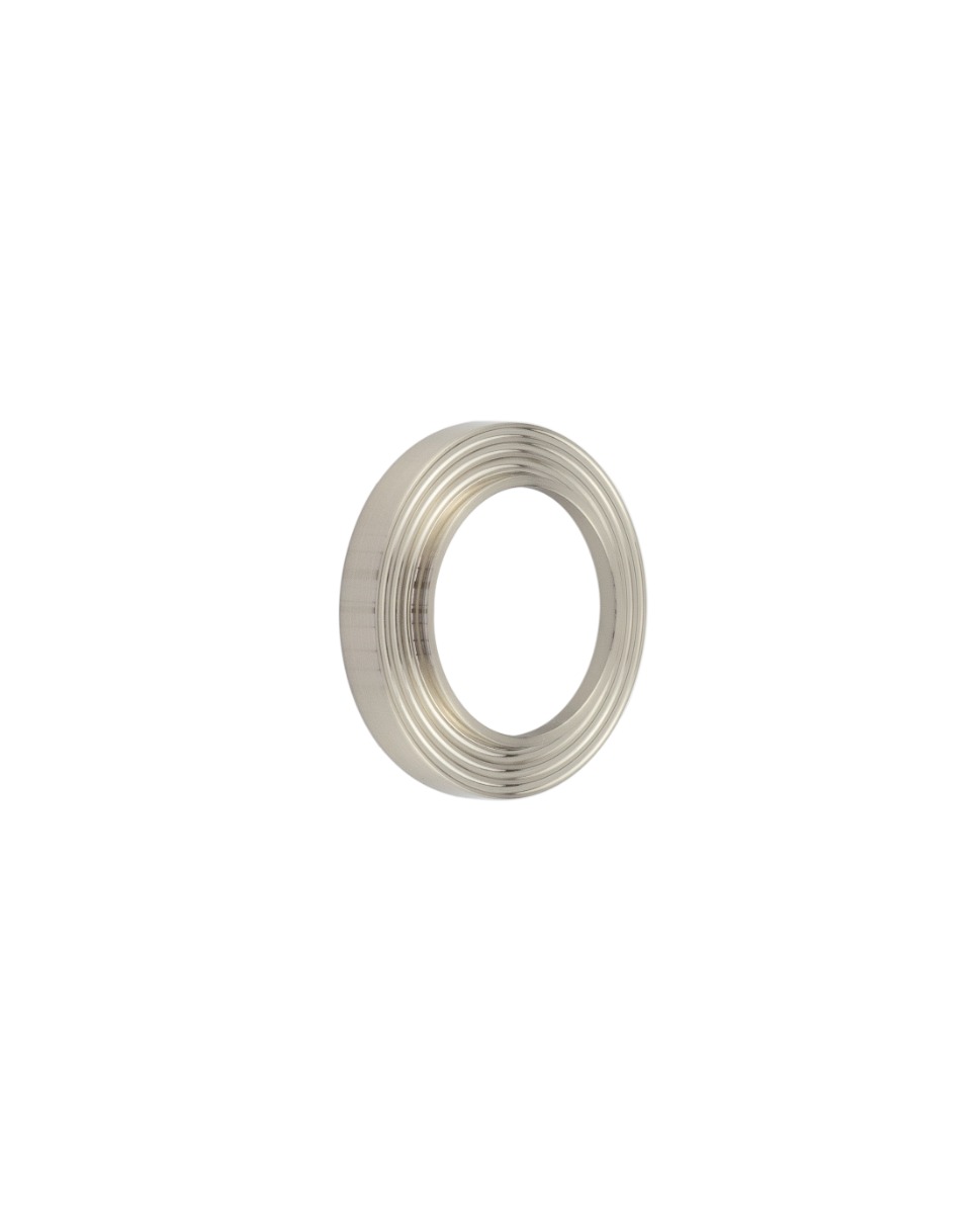 Frelan Reeded Outer Rose for Escutcheons BUR74SN Satin Nickel