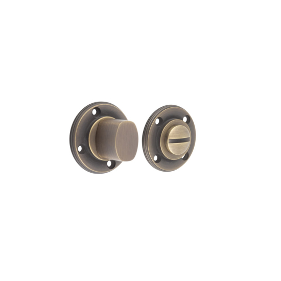 Frelan Burlington Turn & release Inner Pattern 3 - Roses Sold Separately BUR81AB Antique Brass