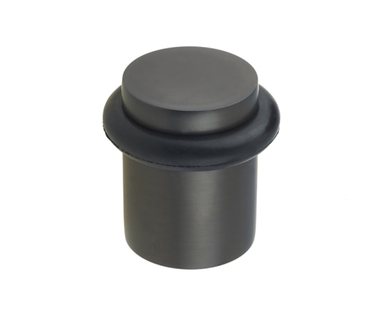 Frelan Plain Floor mounted doorstop BUR960DB Dark Bronze