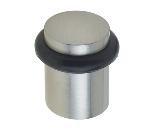 Frelan Plain Floor mounted doorstop BUR960SN Satin Nickel