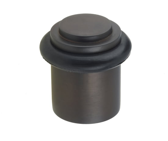 Frelan Stepped Floor mounted doorstop BUR962DB Dark Bronze