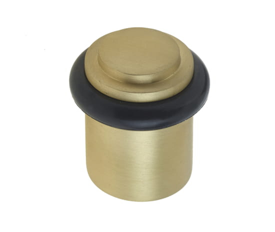 Frelan Stepped Floor mounted doorstop BUR962SB