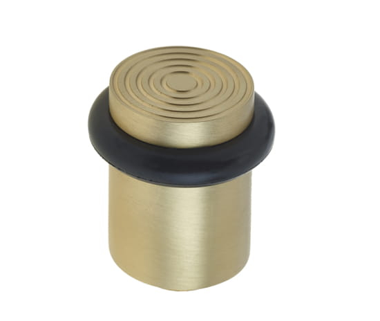 Frelan Reeded Floor mounted doorstop BUR963SB