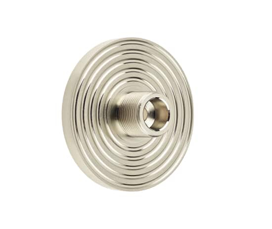 Frelan Burlington Reeded door stop base BUR974SN Satin Nickel