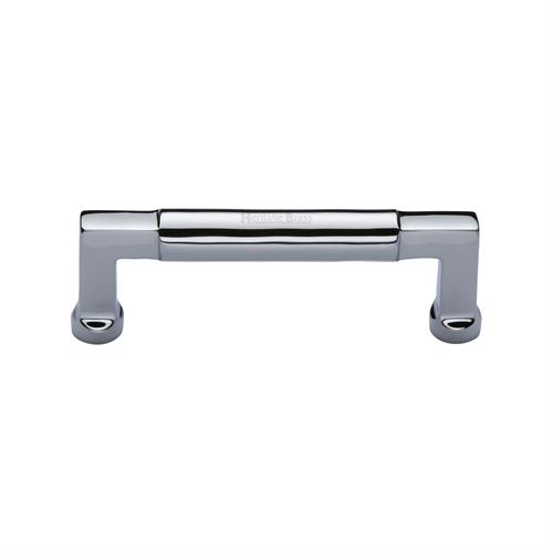 Heritage Brass C0312 101-PC Cabinet Pull Bauhaus Design 101mm CTC Polished Chrome Finish