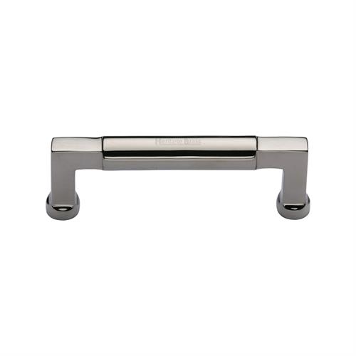 Heritage Brass C0312 101-PNF Cabinet Pull Bauhaus Design 101mm CTC Polished Nickel Finish