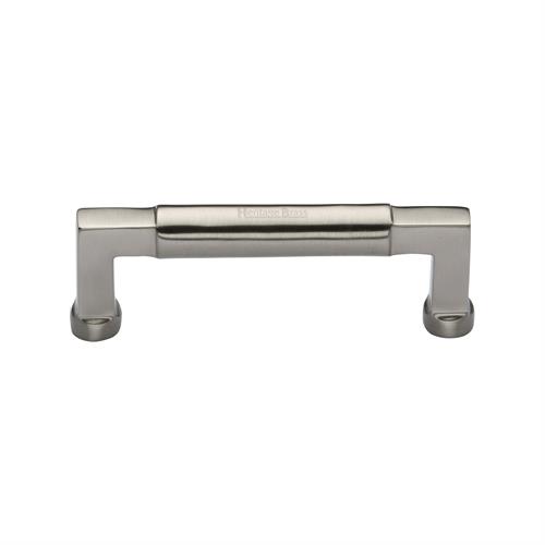 Heritage Brass C0312 101-SN Cabinet Pull Bauhaus Design 101mm CTC Satin Nickel Finish