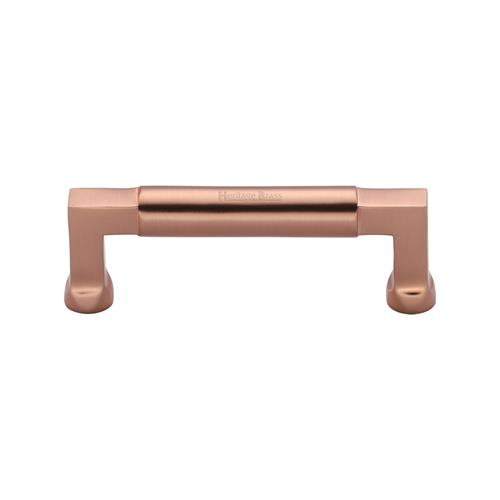 Heritage Brass C0312 101-SRG Cabinet Pull Bauhaus Design 101mm CTC Satin Rose Gold Finish