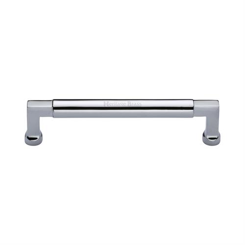 Heritage Brass C0312 152-PC Cabinet Pull Bauhaus Design 152mm CTC Polished Chrome Finish